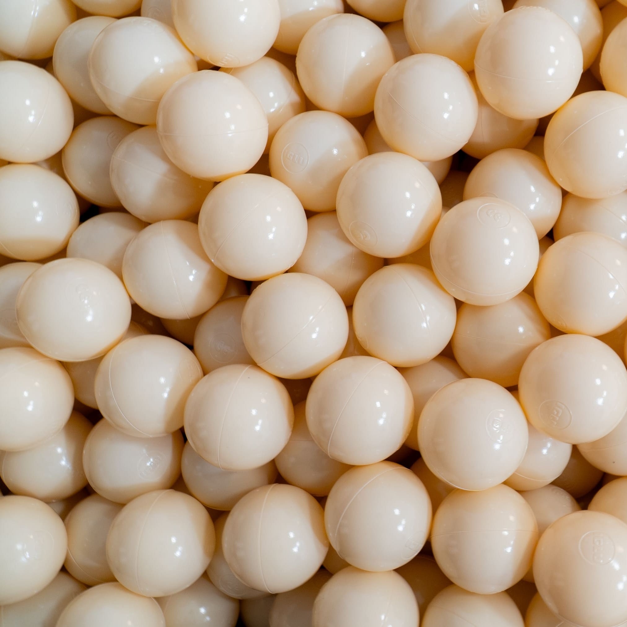 Beige Ball Pit Balls (Large, 7cm, 500pcs)